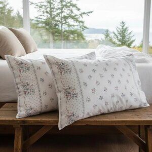 Pair of Vintage Cottage Core Pillowcases
